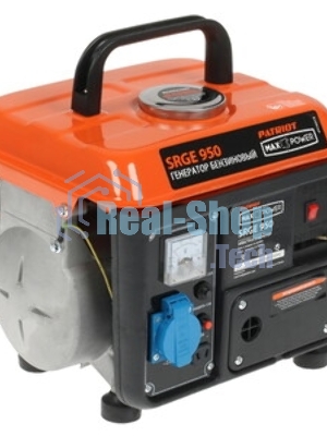 Электрогенератор бензиновый Patriot Max Power SRGE 950, 0.8 кВт, 60 дБ, 16 кг