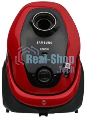Пылесос Samsung VC20M257AWR красный, 460/2000 Вт, уборка сухая, пылесборник мешок 2.5 л