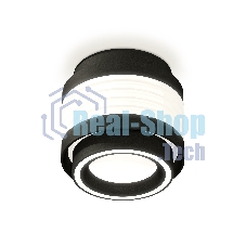 Светильник Ambrella Light XS8432002 SBK/FR черный песок/белый матовый GX53 (C8432, N8434)