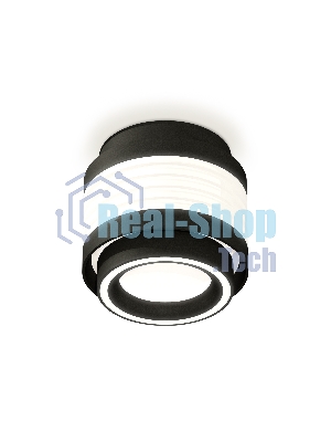 Светильник Ambrella Light XS8432002 SBK/FR черный песок/белый матовый GX53 (C8432, N8434)