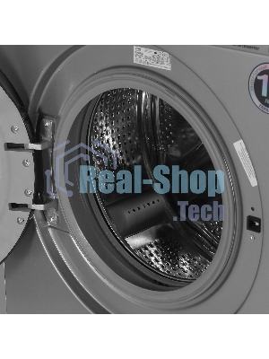 Стиральная машина Beko WSPE6H616S серебристый, загрузка фронтальная 6,5 кг, 1200 об/мин., класс: А++