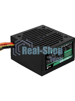 Блок питания Aerocool/Formula VX-600 PLUS, 600Вт 120мм, черный