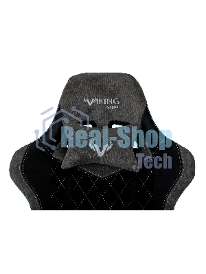 Кресло Бюрократ VIKING 7 KNIGHT B FABRIC черный, ткань, 120 кг, механизм качания