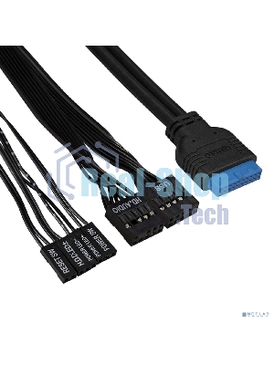 Компьютерный корпус Miditower ExeGate CP-603UB Black, ATX, (CP500W, 80мм), 2*USB+2*USB 3.0, Audio, замок блокировки кнопки питания
