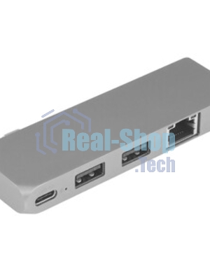 Док-станция Satechi ST-UCPHMIM, USB Type-C, USB 3.0/USB Type-C/RJ-45/Mini jack, USB