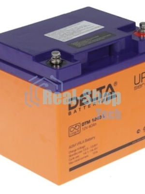 Батарея для ИБП Delta DTM 1240 L (12V, 40Ah) с увеличенным сроком службы (10 лет)