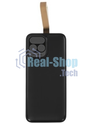 Портативный аккумулятор Perfeo Powerbank Atomic Age 30000 mAh/LED дисплей/PD + QC 3.0/Type-C/2 USB/Выход: 5A, max 22.5Wчерный (PF_E1478)