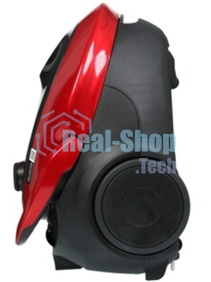 Пылесос Samsung VC20M257AWR красный, 460/2000 Вт, уборка сухая, пылесборник мешок 2.5 л