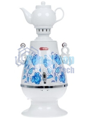Самовар электрический CENTEK СТ-0091A Самовар Centek СТ-0091 A (белый+рисунок), 4.0л, 2300Вт, поддерж.t + LED индикатор, керам заварник