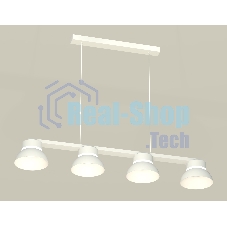 Светильник Ambrella light XB9151100/4 SWH/FR белый песок/белый матовый GX53 (C9151, N8140)