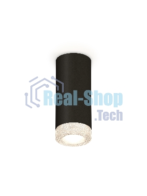 Светильник Ambrella Light XS7443010 SBK/CL черный песок/прозрачный MR16 GU5.3 (C7443, N7191)
