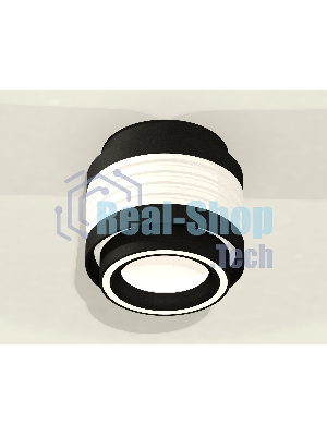 Светильник Ambrella Light XS8432002 SBK/FR черный песок/белый матовый GX53 (C8432, N8434)