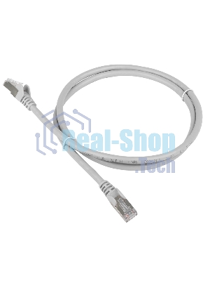 Патч-корд LANMASTER TWT-45-45-5.0/S-GY 5м FTP Cat 5e серый