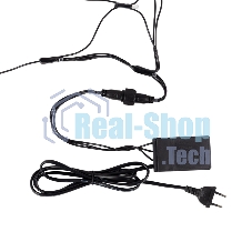 Гирлянда Neon-night Сеть 2х2х1.5 м, свечение с динамикой, прозрачный ПВХ, 136 LED, 230 В, цвет свечения мультиколор