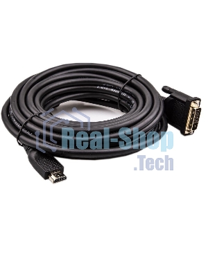Кабель HDMI AM/DVI(24+1)M, 7.5м, CU, 1080P@60Hz, 2F, VCOM CG484GD-7.5M