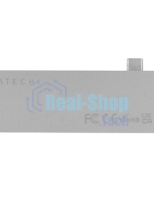 Док-станция Satechi ST-UCPHMIM, USB Type-C, USB 3.0/USB Type-C/RJ-45/Mini jack, USB