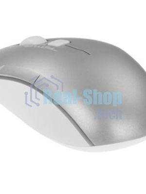 Мышь беспроводная A4Tech Fstyler FB26CS Air2 серебристый/белый, 2000 dpi, радиоканал, Bluetooth, USB, кнопки - 4