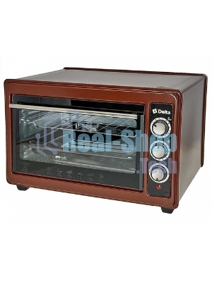 Мини-печь Delta D-0123 коречневый