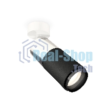 Светильник Ambrella Light XM6313017 SBK/PSL/PBK белый песок/серебро полированное/черный полированный MR16 GU5.3