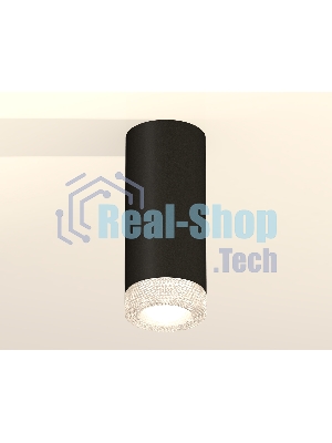 Светильник Ambrella Light XS7443010 SBK/CL черный песок/прозрачный MR16 GU5.3 (C7443, N7191)
