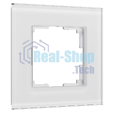 Рамка на 1 пост Senso (белый, стекло soft-touch) W0013101