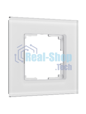Рамка на 1 пост Senso (белый, стекло soft-touch) W0013101