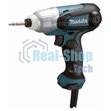 Дрель-шуруповерт Makita TD0101, 230 Вт, 100 Нм, щеточный, ударный