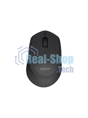 Мышь беспроводная Logitech M280 черный, 1000 dpi, радиоканал, USB, кнопки - 3