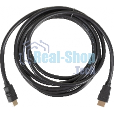 Кабель соединительный аудио-видео HDMI (m)/HDMI (m) 3м. феррит.кольца позолоченные контакты черный (NO NAME)