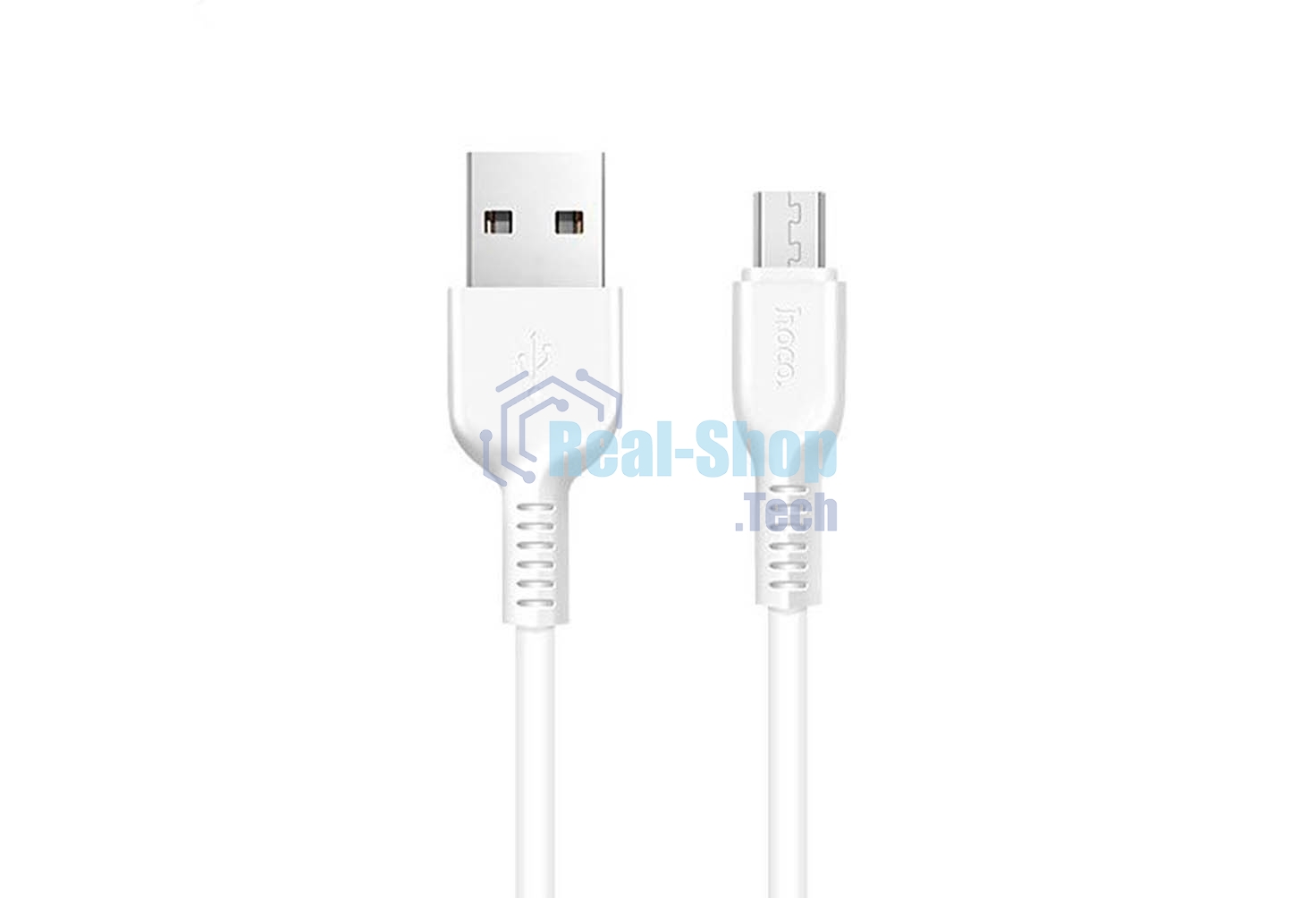 Кабель HOCO USB X20 Flash для Micro USB 2А, 1м, белый