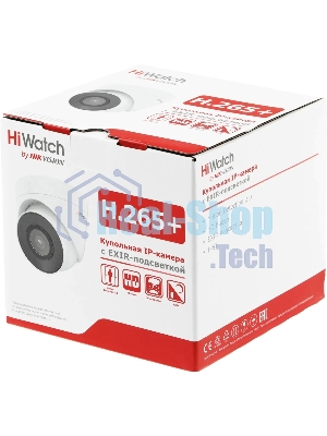 Камера видеонаблюдения IP HiWatch DS-I203(E)(4мм) 4-4мм корп.:белый