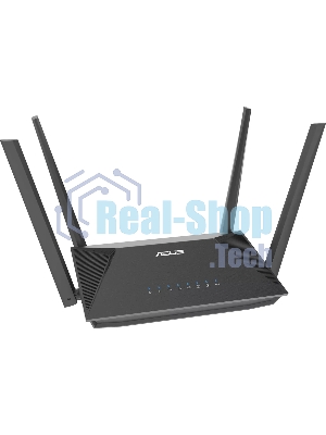 Роутер беспроводной Asus RT-AX52 AX1800 10/100/1000BASE-TX черный