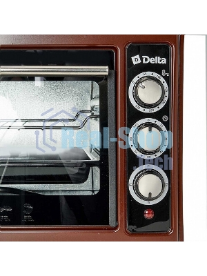 Мини-печь Delta D-0123 коречневый