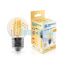 Лампа светодиодная 451523 Filament LED G45 15W E27 2700K 220-240V