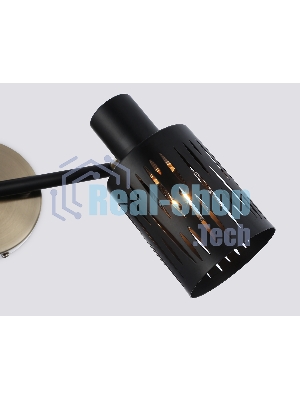 Светильник Ambrella light TR8668/2 BK/SB чёрный/бронза E14/2 max 60W 360*100*190