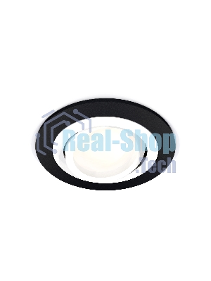 Комплект встраиваемого поворотного светильника Ambrella light XC7622080 SBK/SWH черный песок/белый песок MR16 GU5.3 (C7622, N7001)