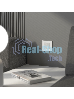 Рамка на 1 пост Senso (белый, стекло soft-touch) W0013101
