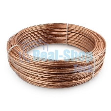 Акустический кабель Cablexpert CC-TC2x1,0-20M, прозрачный, 20 м, бухта