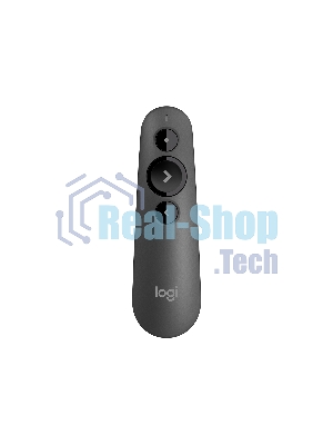 Презентер Logitech R500s Graphite черный, Bluetooth + 2.4 GHz, USB-ресивер, 3 программируемых кнопки, лазерная указка