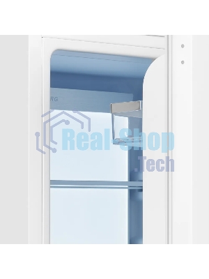 Встраиваемый холодильник Kuppersberg RBN 1760, High-Tech, объем 237 л, скользящий фасад, электронное управление, No Frost, антибактериальный пластик, звуковой сигнал при открытой дверце, перенавешиваемые двери, LED освещение, уровень шума 41 дБ, энергоэффективность А+, белый