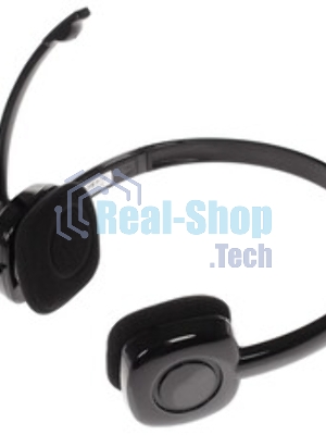 Гарнитура Logitech H151 чёрный, проводная, 3.5 мм