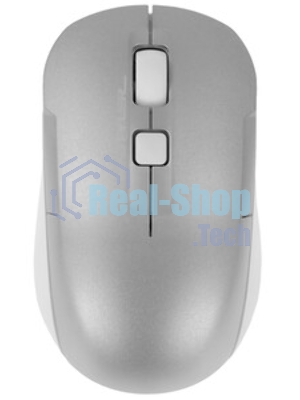 Мышь беспроводная A4Tech Fstyler FB26CS Air2 серебристый/белый, 2000 dpi, радиоканал, Bluetooth, USB, кнопки - 4
