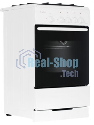 Плита газовая Gefest ПГ 3200-08 К33 белый, конфорок 4 шт, духовка 42 л, 50 см x 85 см x 53 см