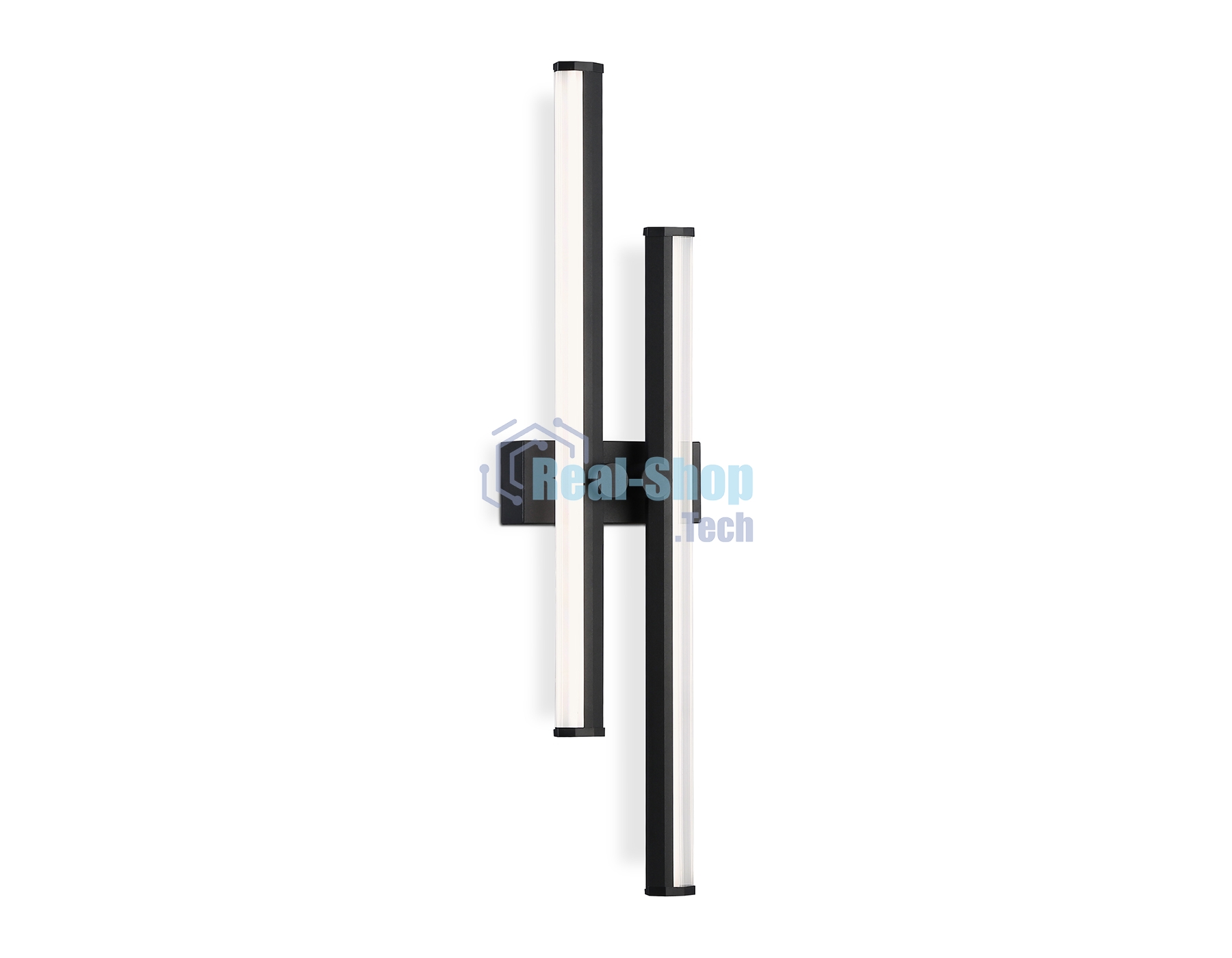 Настенный светодиодный светильник Ambrella light FL6152 BK черный 18W 3000K-6400K 510*120*65