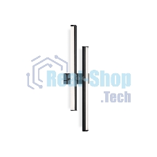 Настенный светодиодный светильник Ambrella light FL6152 BK черный 18W 3000K-6400K 510*120*65