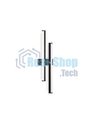 Настенный светодиодный светильник Ambrella light FL6152 BK черный 18W 3000K-6400K 510*120*65