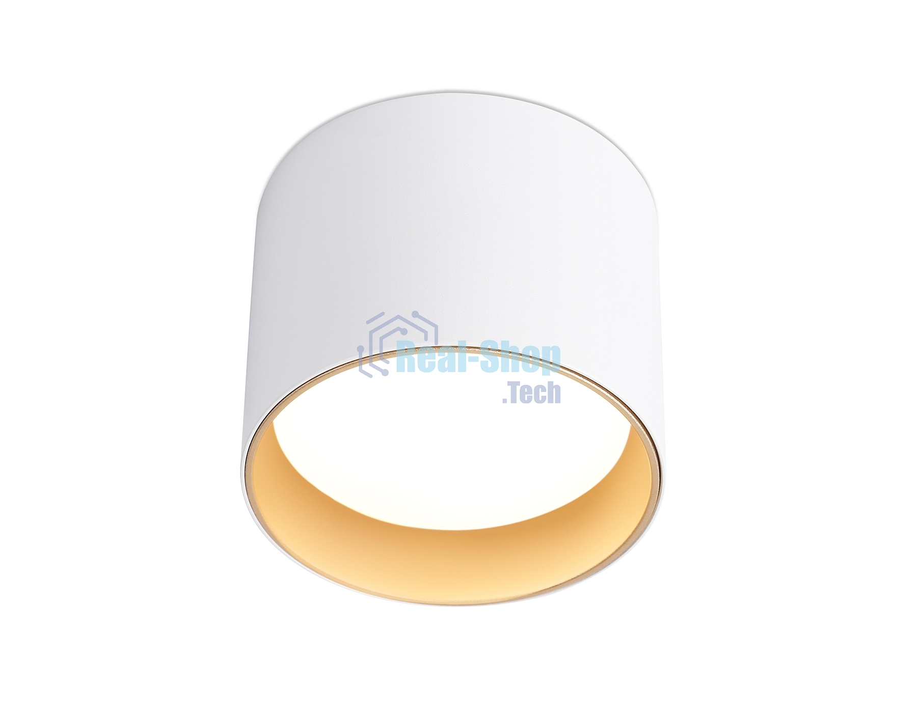 Светильник Ambrella light TN5304 WH/GD белый/золото GX53 max 15W D83*65