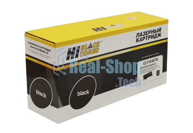 Расходные материалы Hi-Black CLT-K407S  Картридж для  Samsung CLP320/320N/CLX-3185/3185N/FN Bk с чипом      