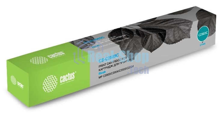 Картридж лазерный Cactus CS-C2503C голубой (9500 стр.) для Ricoh Aficio MP C2003SP/MP C2004ASP/MP C2011SP