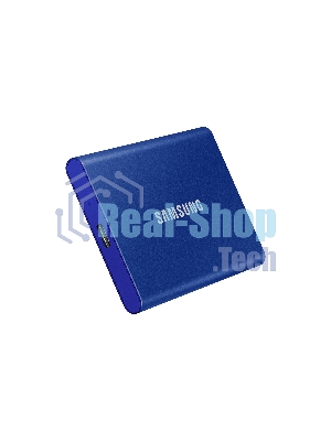 Внешний SSD Samsung T7, 1TB, USB 3.2 Gen 2 Type-C, R/W 1050/1000, синий